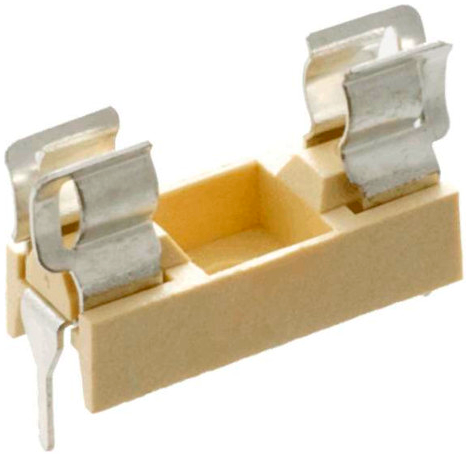 Fuse holder 6 x 30 mm for surface mount