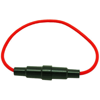 Fuse holder with cable