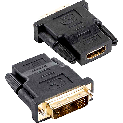 Adaptador HDMI hembra a DVI digital macho