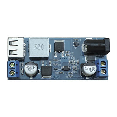 Módulo Convertidor 12V24V a 5V5A con Toma USB