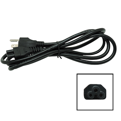 Power cable 3 prong for laptops