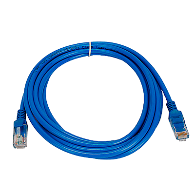 Cable de red grado 5e con conectores RJ45