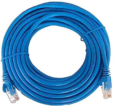 Network cable grade 5e with RJ45 connectors