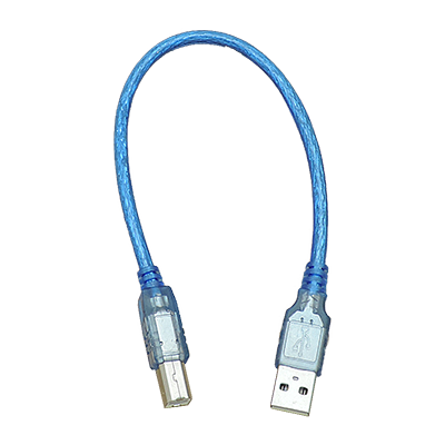 USB-A to USB-B printer cable - Click Image to Close
