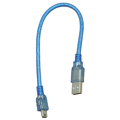 USB-A to USB-B mini cable