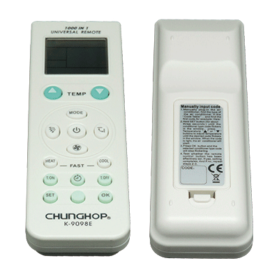 Universal remote control for air conditioner - Click Image to Close