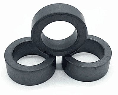 Iron silicon aluminum core ring