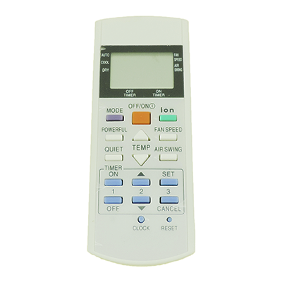 Remote control for Panasonic air conditioner - Click Image to Close