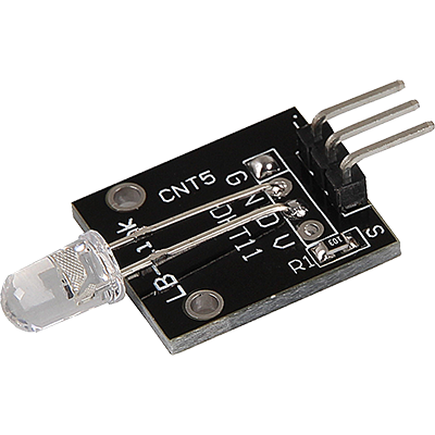 Automatic flashing color LED module