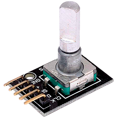 Rotary encoder module, without nut
