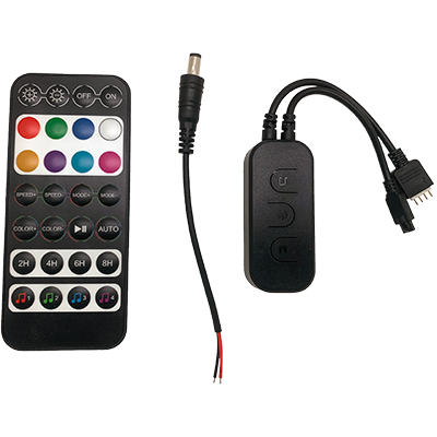 Remote control for multicolor LED strip with bluetooth