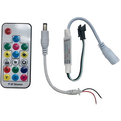 Remote control for multicolor Dreamcolor LED strip