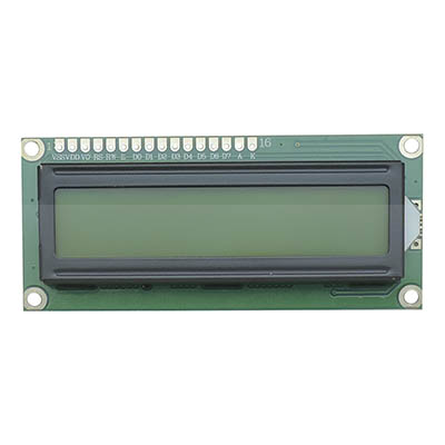 16x2 LCD display module without I2C