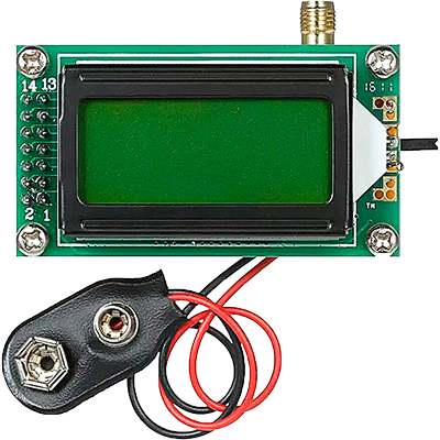 Frecuency counter up to 500MHz