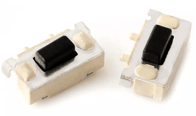 Single position microswitch for surface mounting