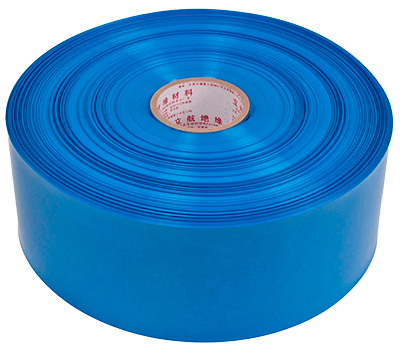 Plain PVC heat shrink sleeve for lithium battery packs
