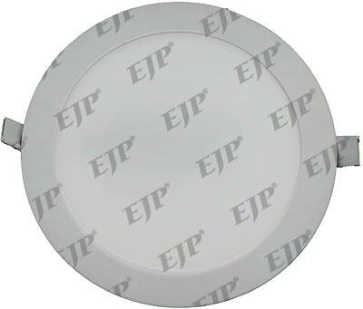 Round flat LED lamp