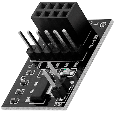 Adaptador para módulo transceptor inalámbrico RF NRF24L01