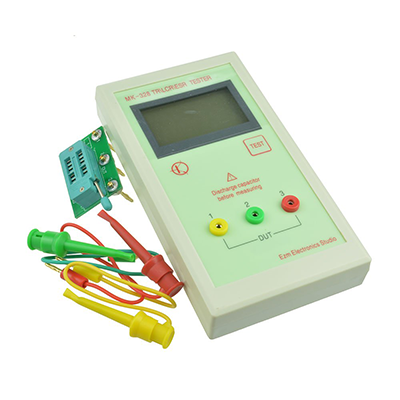 Tester for MOSFETs, TRs, diodes and capacitors