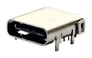 Conector USB-C hembra para montaje en superficie