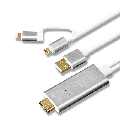 Convertidor USB/Lightning a HDMI