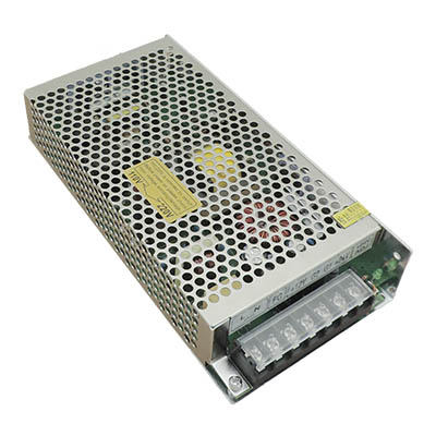 Dual output metallic case power supply 12V+24 V 3.7 A /125 W