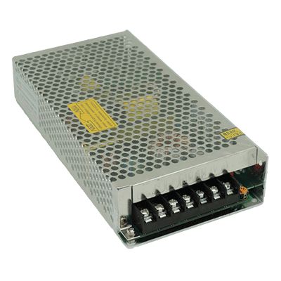 Metallic case power supply 12 V 12.5 A / 150 W