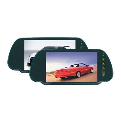 Rearview mirror with 7" LCD screen