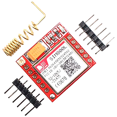 Serial connection GSM/GPRS module