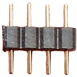 Terminal connector for multicolor LED strip
