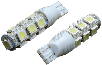 Flashing T10 type LED bulb 12 VDC