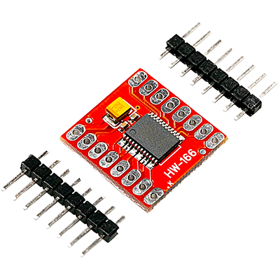 Dual DC motor driver module