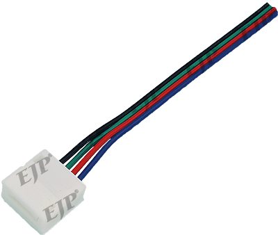 Conector para exteriores para tiras LED multicolor 12 VDC