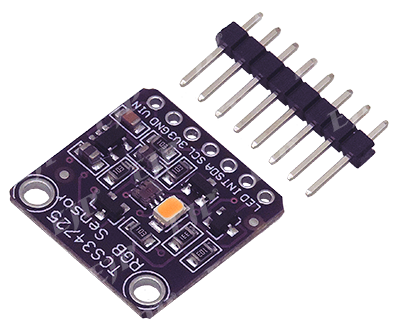 RGB color sensor module