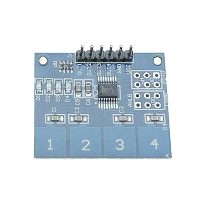 Digital capacitive touch keypad module - Click Image to Close