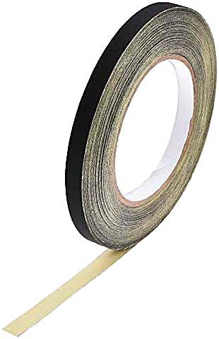 Black fabric insulating adhesive tape