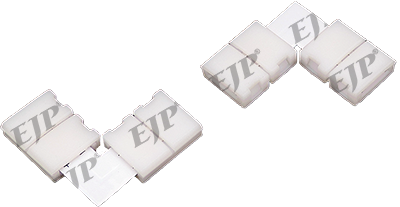 L shaped indoor joint for single-color LED strip 12 VDC