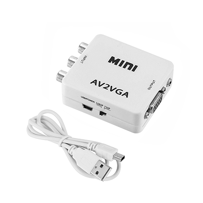 Convertidor de AV IN a VGA y Audio OUT / YZ-1802