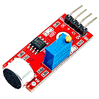 High sensitivity sound detection module